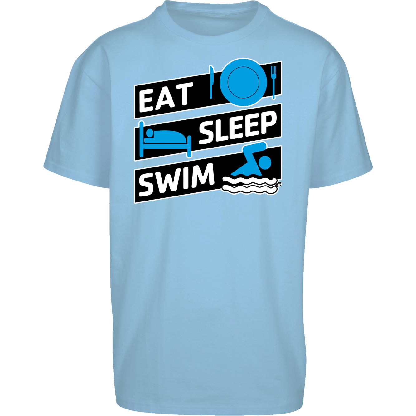 T-Shirt "Eat Sleep Swim"